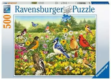 Oiseaux dans la prairie 500p Puzzle;Puzzles adultes - Image 1 - Ravensburger
