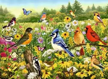 Pájaros en el prado Puzzles;Puzzle Adultos - imagen 2 - Ravensburger