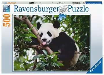 AT Panda                  500p Puslespil;Puslespil for voksne - Billede 1 - Ravensburger
