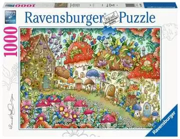 Roztomilé houbové domečky 1000 dílků 2D Puzzle;Puzzle pro dospělé - obrázek 1 - Ravensburger