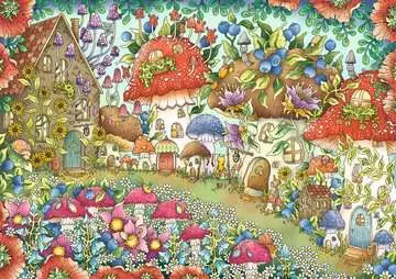 Roztomilé houbové domečky 1000 dílků 2D Puzzle;Puzzle pro dospělé - obrázek 2 - Ravensburger