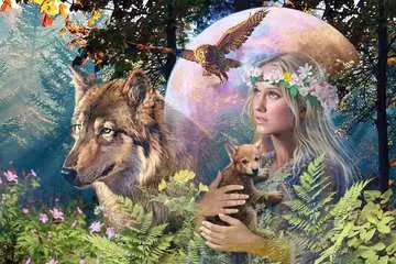 Puzzle 3000 p - Loups au clair de lune Puzzle;Puzzles adultes - Image 2 - Ravensburger