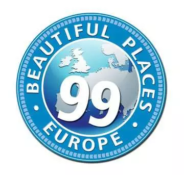 Puzzle 2D 3000 elementów: 99 pięknych miejsc w Europie Puzzle;Puzzle dla dorosłych - Zdjęcie 3 - Ravensburger