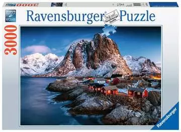 Hamnoy, Iles Lofoten / Suède Puzzle;Puzzles adultes - Image 1 - Ravensburger