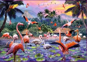 Flamants roses 1000p Puzzle;Puzzles adultes - Image 2 - Ravensburger