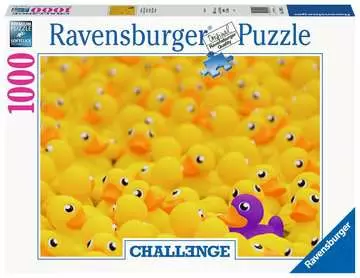 Challenge Puzzle: Kachny 1000 dílků 2D Puzzle;Puzzle pro dospělé - obrázek 1 - Ravensburger