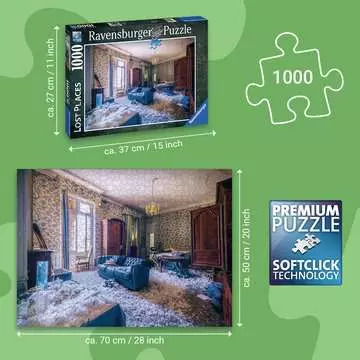 Ztracená místa: Magický pokoj 1000 dílků 2D Puzzle;Puzzle pro dospělé - obrázek 3 - Ravensburger