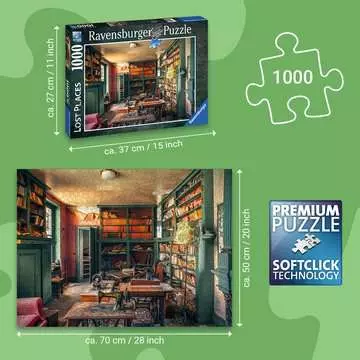 Ztracená místa: Hudební knihovna 1000 dílků 2D Puzzle;Puzzle pro dospělé - obrázek 4 - Ravensburger