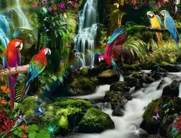 Barevní papoušci v džungli 2000 dílků 2D Puzzle;Puzzle pro dospělé - obrázek 2 - Ravensburger