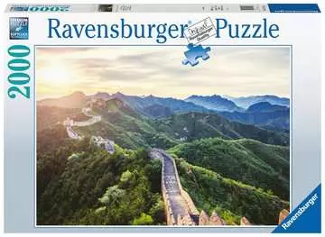 Čínská zeď ve sluneční záři 2000 dílků 2D Puzzle;Puzzle pro dospělé - obrázek 1 - Ravensburger