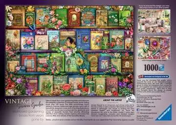 Vintage letní zahrada 1000 dílků 2D Puzzle;Puzzle pro dospělé - obrázek 3 - Ravensburger