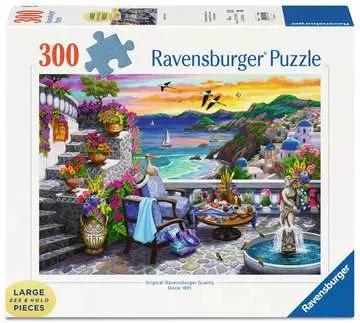 Santorini Sunset Jigsaw Puzzles;Adult Puzzles - image 1 - Ravensburger