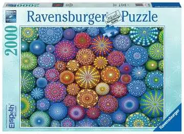 Duhové mandaly 2000 dílků 2D Puzzle;Puzzle pro dospělé - obrázek 1 - Ravensburger