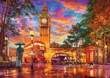 Západ slunce u Big Benu 1000 dílků 2D Puzzle;Puzzle pro dospělé - obrázek 2 - Ravensburger