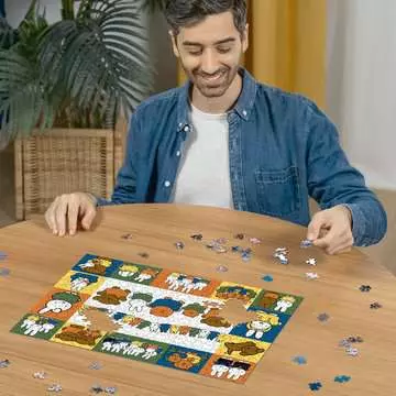 17156 9  ミッフィー ポートレート  500ピース パズル;大人向けパズル - 画像 3 - Ravensburger