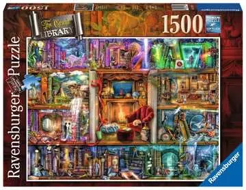 Puzzle 1500 p - La grande bibliothèque Puzzle;Puzzles adultes - Image 1 - Ravensburger