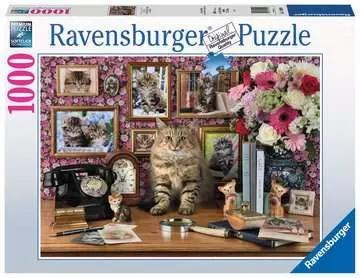 17200 9　マイ・キュート・キャット 1000ピース パズル;大人向けパズル - 画像 1 - Ravensburger