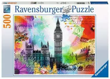 17214 6  グリーティング・フロム・ロンドン 500ピース パズル;大人向けパズル - 画像 1 - Ravensburger
