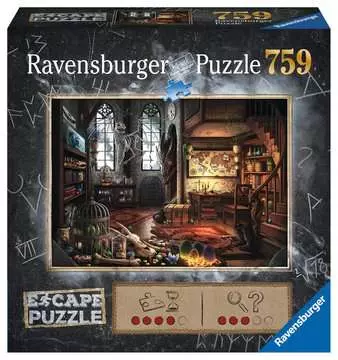 17253 5　エスケープパズル ドラゴンの研究室 759ピース パズル;大人向けパズル - 画像 1 - Ravensburger