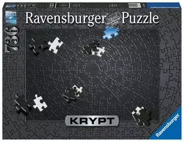 17258 0  クリプト ブラック 736ピース パズル;大人向けパズル - 画像 1 - Ravensburger