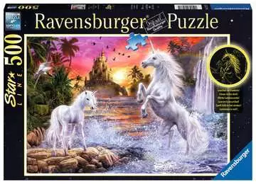 17277 1  黄昏のユニコーン 500ピース パズル;大人向けパズル - 画像 1 - Ravensburger