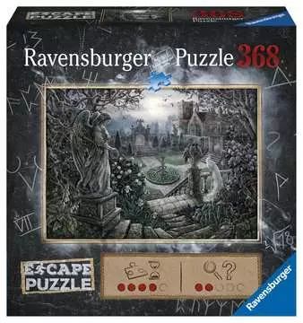 AT ESCAPE Engl. Garten    368p Puslespil;Puslespil for voksne - Billede 1 - Ravensburger