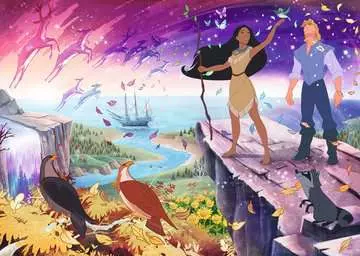 Disney: Pocahontas 1000 dílků 2D Puzzle;Puzzle pro dospělé - obrázek 2 - Ravensburger