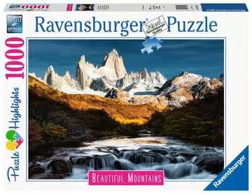 Dechberoucí hory: Mount Fitz Roy, Patagonie 1000 dílků 2D Puzzle;Puzzle pro dospělé - obrázek 1 - Ravensburger