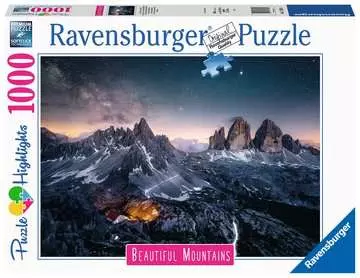 Drei Zinnen, Dolomiten    1000p Pussel;Vuxenpussel - bild 1 - Ravensburger