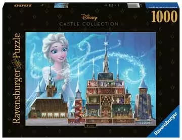 Disn.Castles: Elsa 1000p Puzzle;Puzzles adultes - Image 1 - Ravensburger