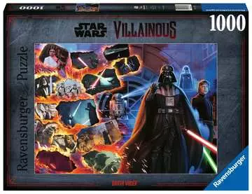 Star Wars Villainous, Darth Vader Puslespill;Voksenpuslespill - bilde 1 - Ravensburger