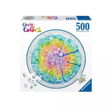 Circle of colors: Rainbow Cake Palapelit;Aikuisten palapelit - Kuva 1 - Ravensburger