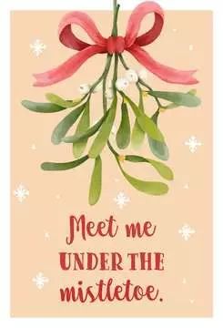 Meet me under mistletoe 99 dílků 2D Puzzle;Puzzle pro dospělé - obrázek 2 - Ravensburger