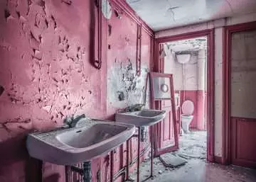 Ztracená místa: Růžová koupelna 1000 dílků 2D Puzzle;Puzzle pro dospělé - obrázek 2 - Ravensburger