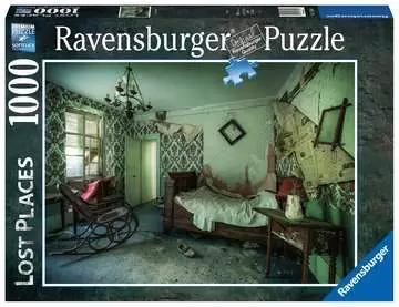 Ztracená místa: Zelená ložnice 1000 dílků 2D Puzzle;Puzzle pro dospělé - obrázek 1 - Ravensburger