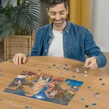 Evening in Pisa Puslespill;Voksenpuslespill - bilde 3 - Ravensburger