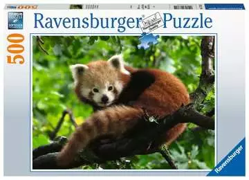 AT: Red Panda Foto 500p Puslespill;Voksenpuslespill - bilde 1 - Ravensburger