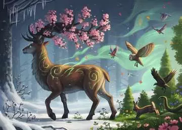 Puzzle 1000 p - Le cerf du printemps Puzzle;Puzzles adultes - Image 2 - Ravensburger