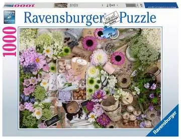 Puzzle 1000 p - Pour l amour des fleurs Puzzle;Puzzles adultes - Image 1 - Ravensburger