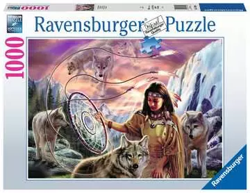 Indiánský duch 1000 dílků 2D Puzzle;Puzzle pro dospělé - obrázek 1 - Ravensburger