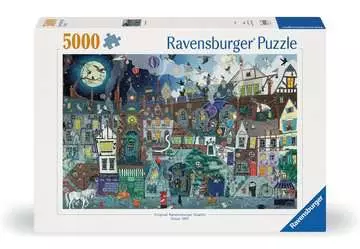 Fantasy, Viktoriánská ulice 5000 dílků 2D Puzzle;Puzzle pro dospělé - obrázek 1 - Ravensburger