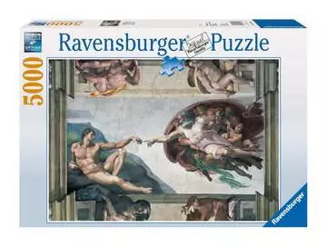 La Creación De Adán Puzzles;Puzzle Adultos - imagen 1 - Ravensburger