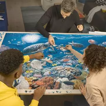 GŁĘBIA OCEANU - 5000EL. Puzzle;Puzzle dla dorosłych - Zdjęcie 4 - Ravensburger