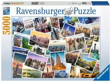 New York - město, které nikdy nespí 5000 dílků 2D Puzzle;Puzzle pro dospělé - obrázek 1 - Ravensburger