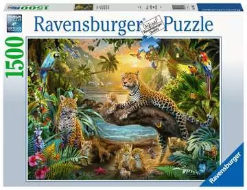 Puzzle 1500 p - Léopards dans la jungle Puzzle;Puzzles adultes - Image 1 - Ravensburger