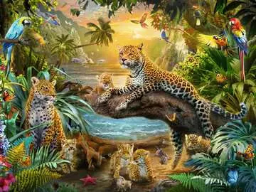 Leopardos en la selva Puzzles;Puzzle Adultos - imagen 2 - Ravensburger