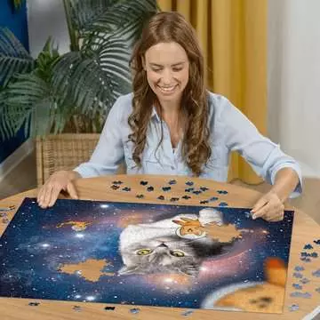 AT: Cats in Space 1500p Palapelit;Aikuisten palapelit - Kuva 3 - Ravensburger