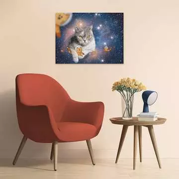 AT: Cats in Space 1500p Pussel;Vuxenpussel - bild 4 - Ravensburger