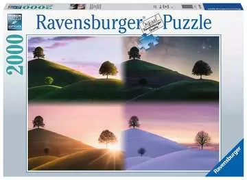 Stemmingsvolle bomen en bergen Puzzels;Puzzels voor volwassenen - image 1 - Ravensburger