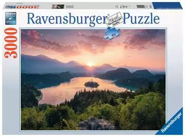 Jezero Bled, Slovinsko 3000 dílků 2D Puzzle;Puzzle pro dospělé - obrázek 1 - Ravensburger